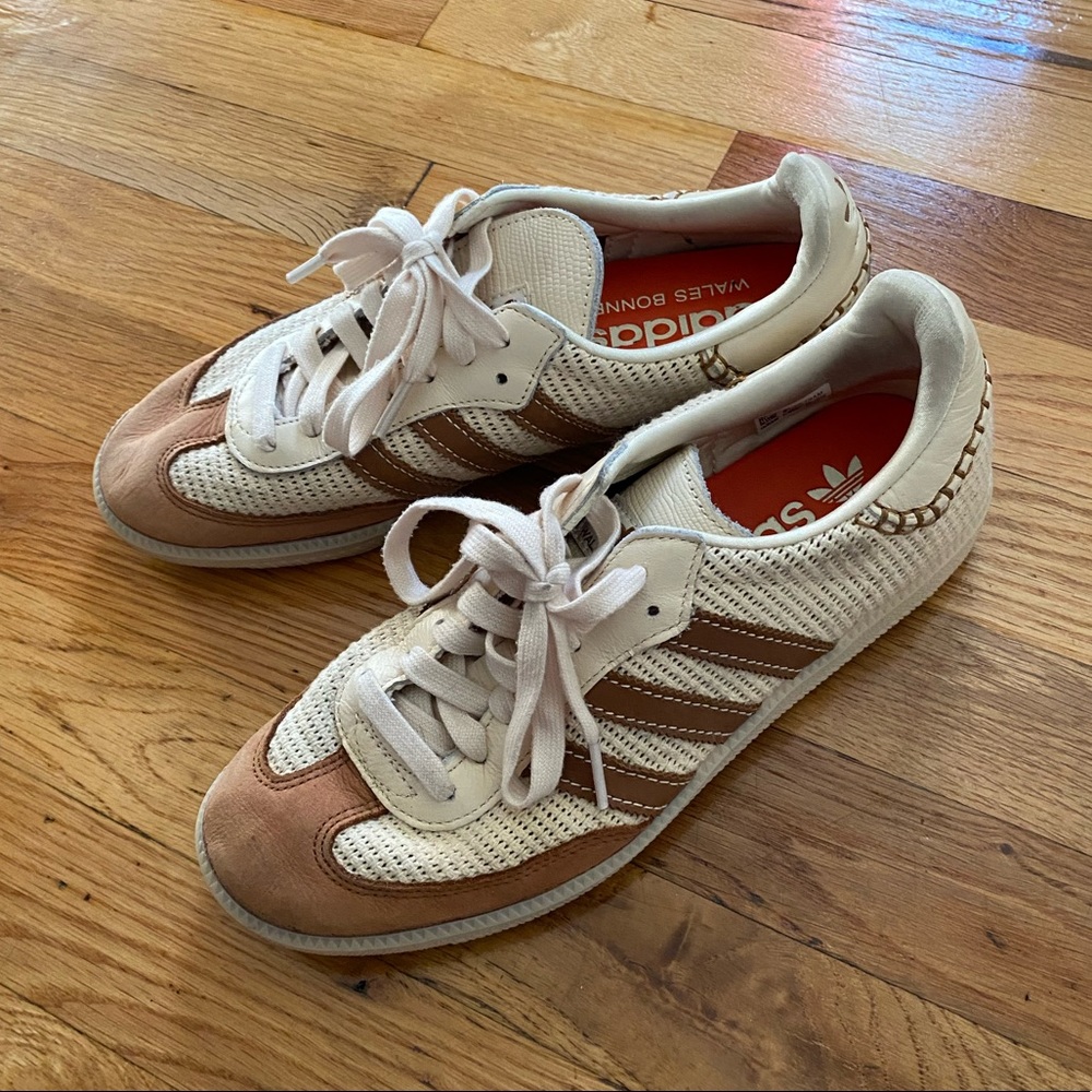 Adidas samba wales bonner 7.5 brown